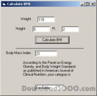 Phentermine BMI Tool screenshot